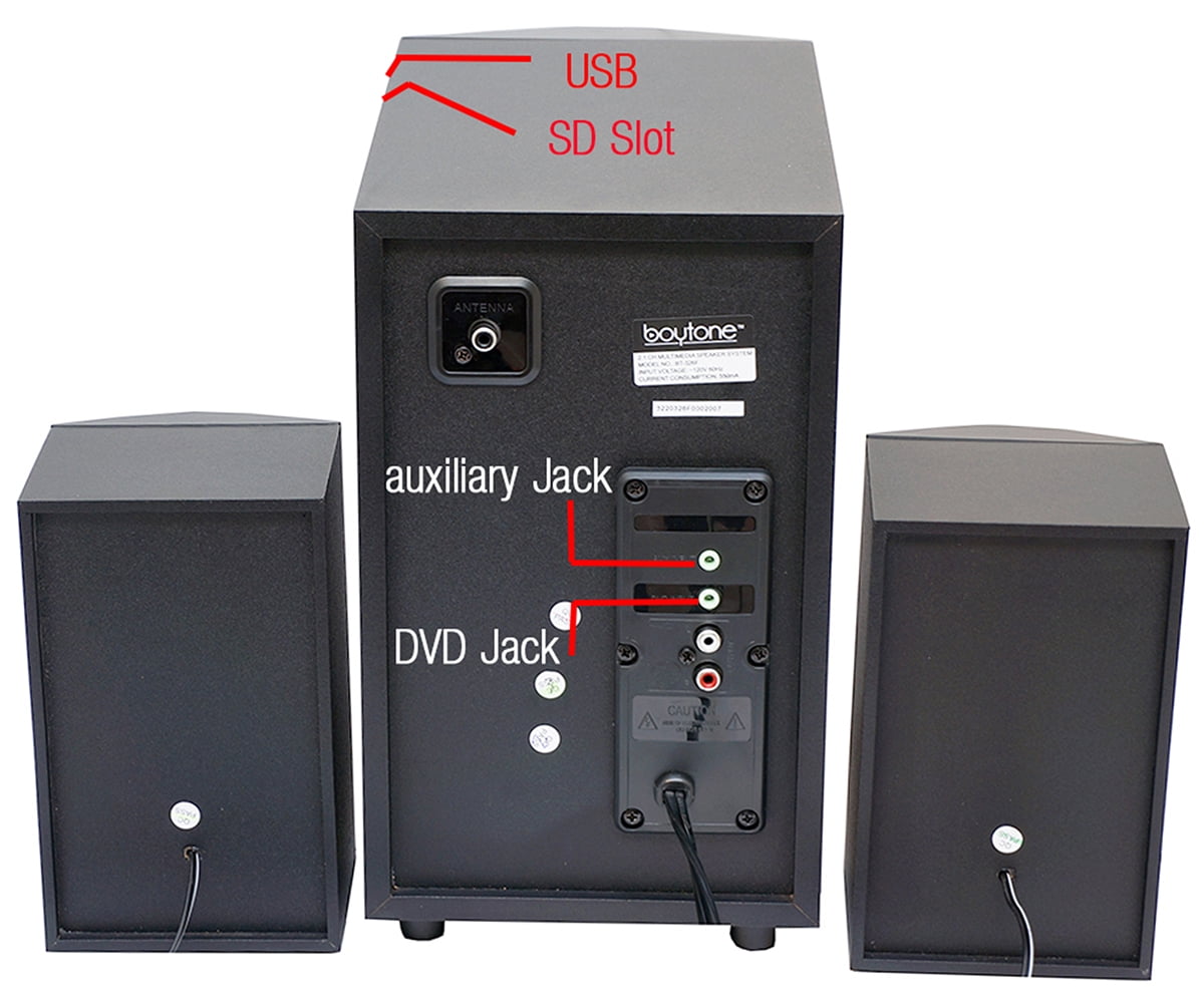 Powerful Bluetooth Home Speaker with Disco Lights