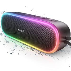 Portable Waterproof Bluetooth Speaker with Lights