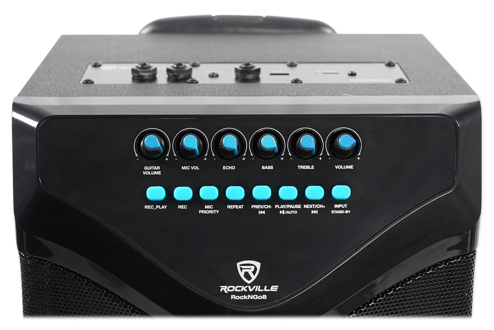 Portable 8" Bluetooth Home Speaker and Mic