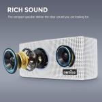 20W Wireless Outdoor Wood Speaker with Super Bass