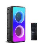Portable 60W Bluetooth Stereo Speaker with Rich Bass