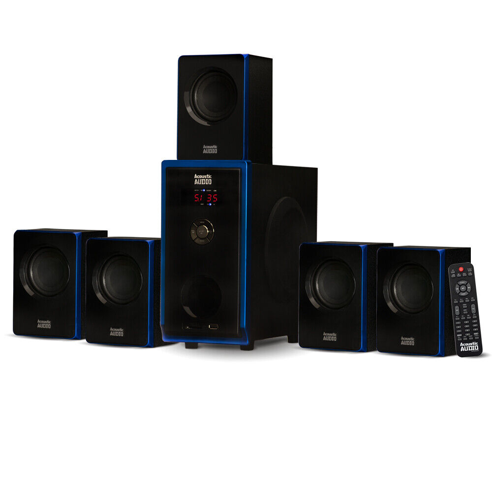 Bluetooth Home Theater Speaker System 5.1 Surround Sound
