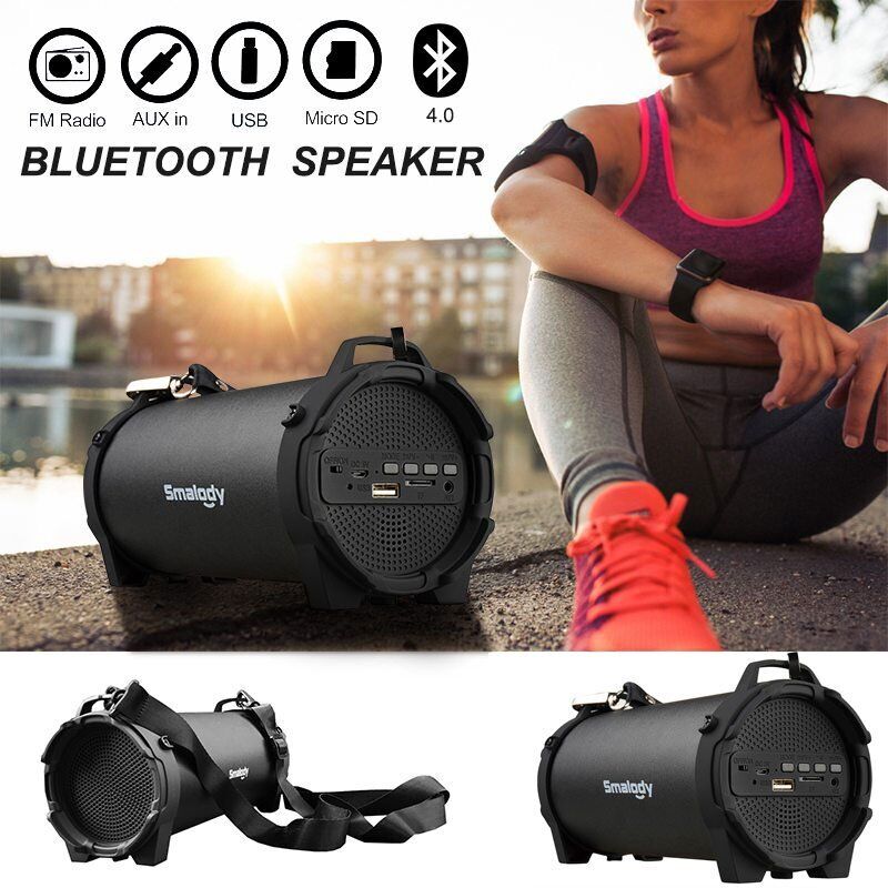 Loud Portable Bluetooth Speakers - High Bass