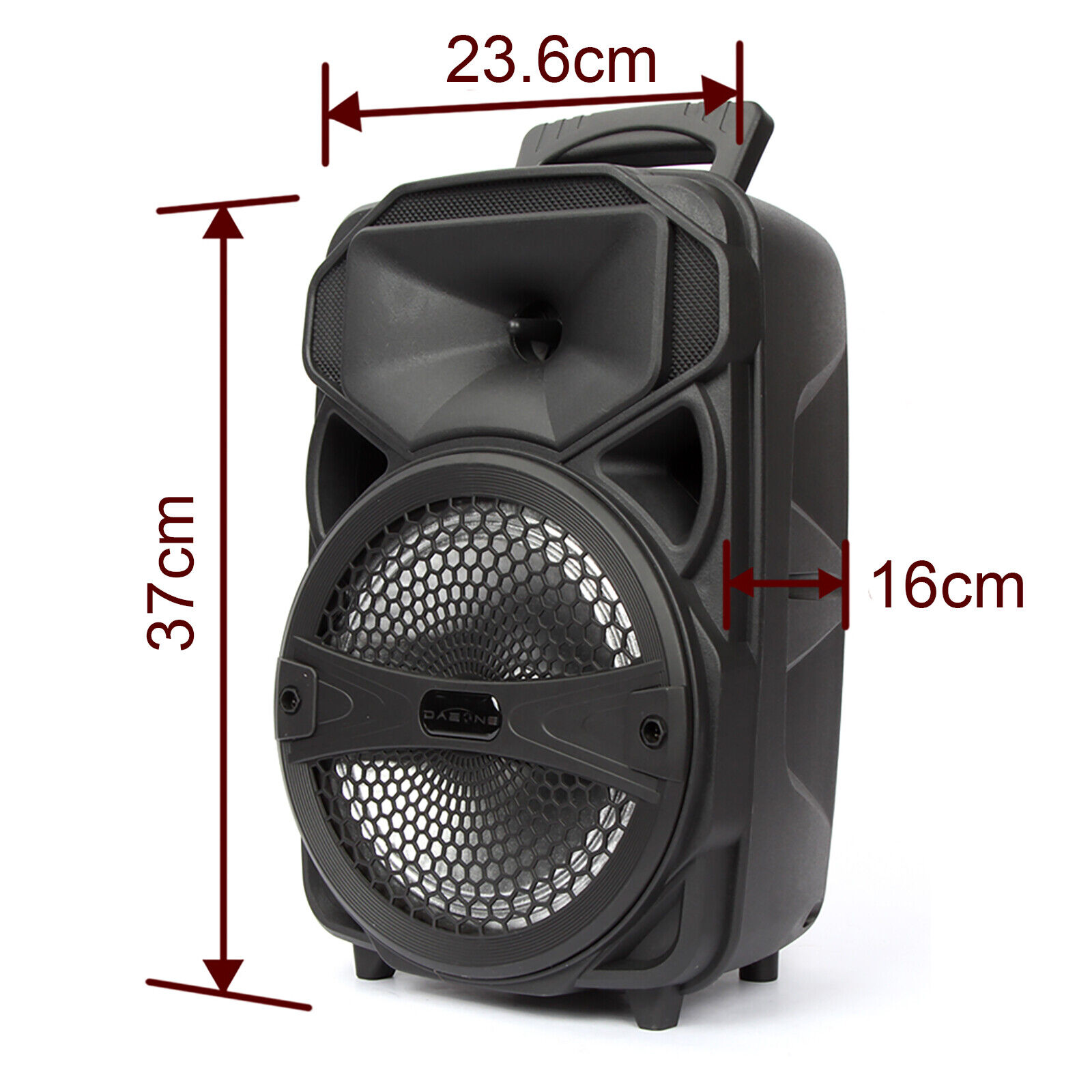 Portable Bluetooth Party Speaker with Heavy Bass