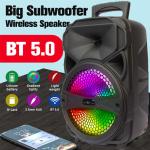 Portable Bluetooth Party Speaker with Heavy Bass