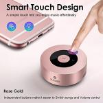 Smart Touch Bluetooth Speaker - Rose Gold Mini Speaker