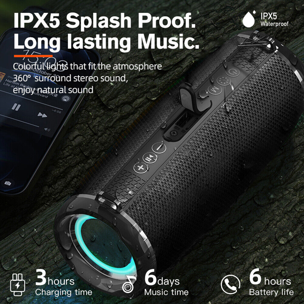Portable Bluetooth Speakers with Ultra High Bass