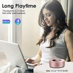 Smart Touch Bluetooth Speaker - Rose Gold Mini Speaker