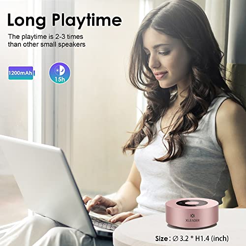 Smart Touch Bluetooth Speaker - Rose Gold Mini Speaker