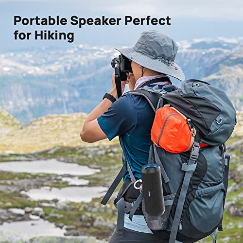 RIENOK Dual Pairing Bluetooth Speaker IPX7 Waterproof
