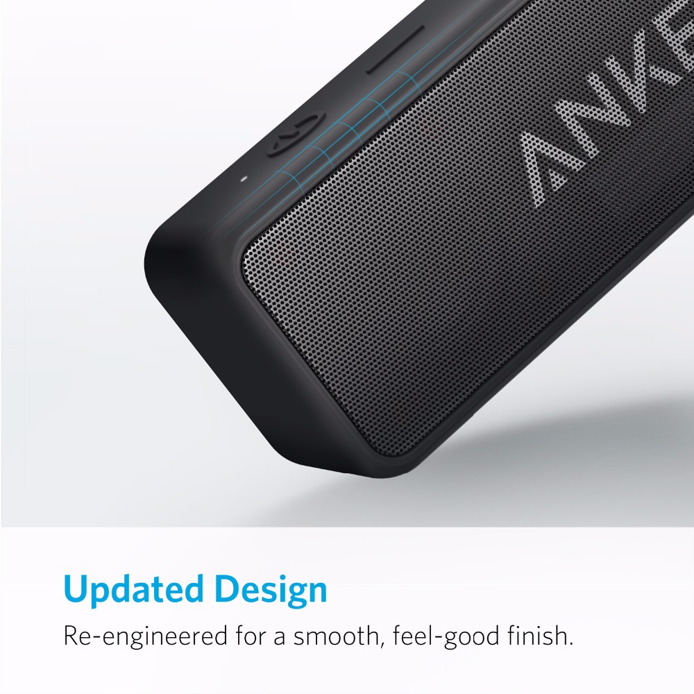 Anker Soundcore 2: Portable Bluetooth Speaker with Enhanced Bass