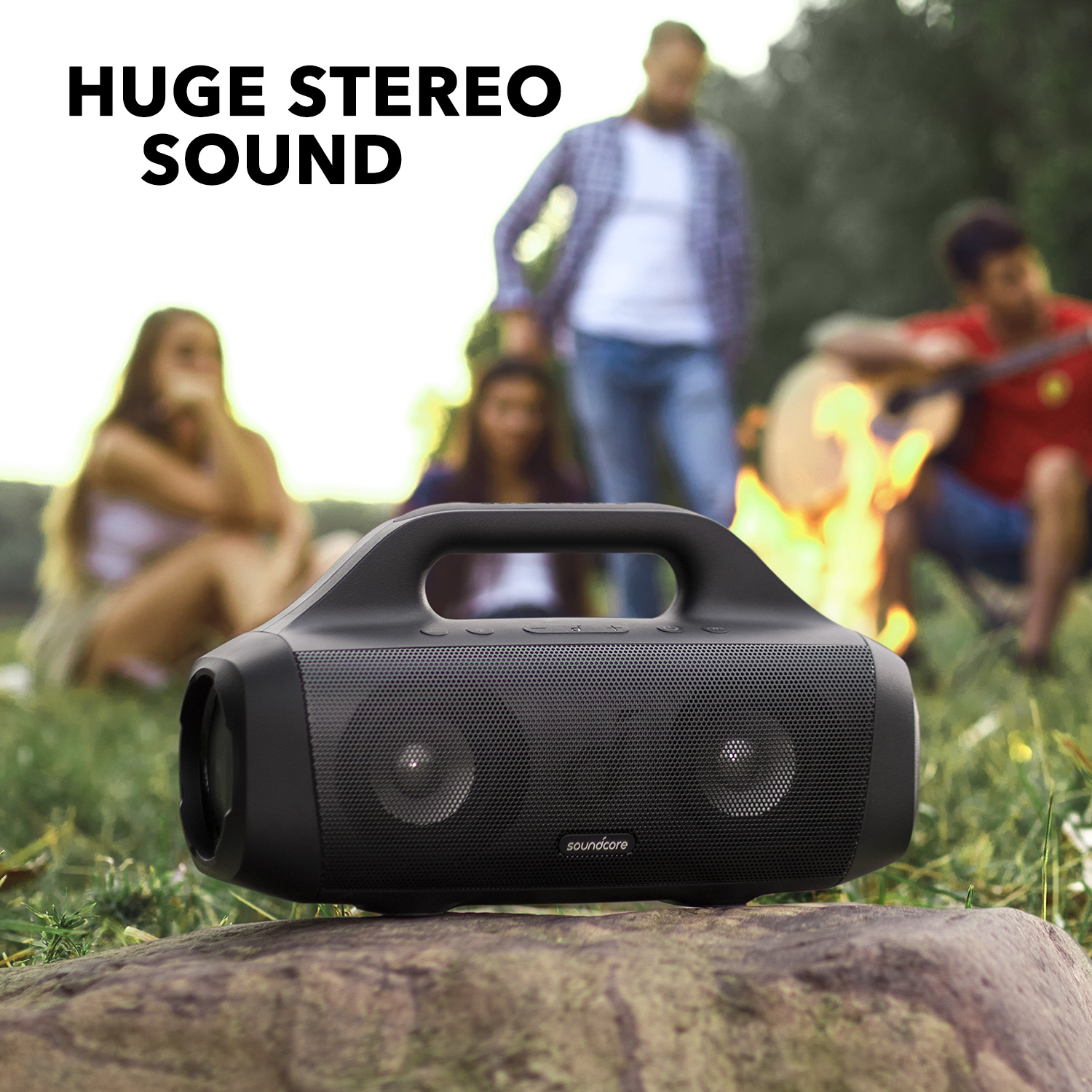 Anker Soundcore Outdoor Bluetooth Speaker with BassUp Technology