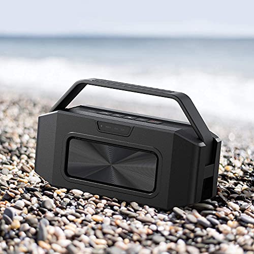 W-KING Portable Bluetooth Outdoor Speakers with Subwoofer