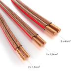 KabelDirekt Pure Copper Speaker Wire - 10m