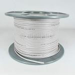 QED Micro Slimline White HiFi Speaker Cable 10m