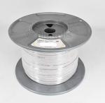 QED Micro Slimline White HiFi Speaker Cable 10m