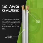 Hi-Fi Speaker Wire Cable 12 Gauge 50 Feet