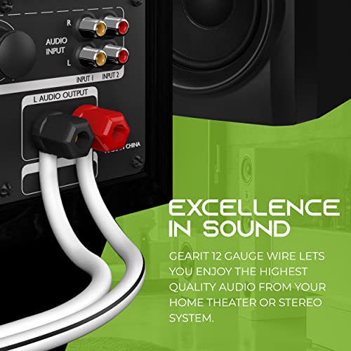 Hi-Fi Speaker Wire Cable 12 Gauge 50 Feet