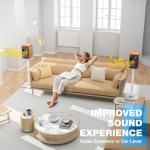 RFIVER 28" Floor Speaker Stands - Set of 2