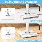 RFIVER 28" Floor Speaker Stands - Set of 2