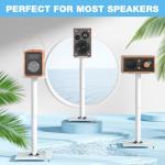 RFIVER 28" Floor Speaker Stands - Set of 2