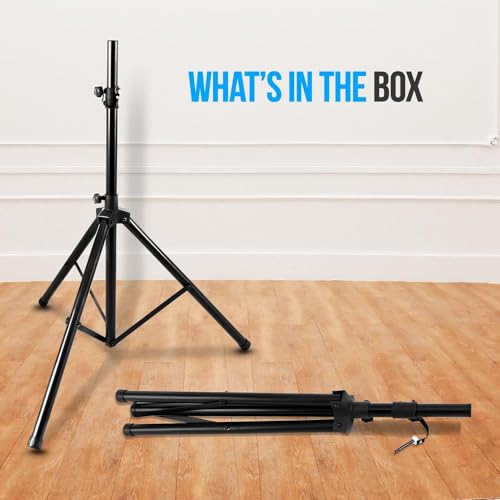 Adjustable Tripod Speaker Stand for Home Use