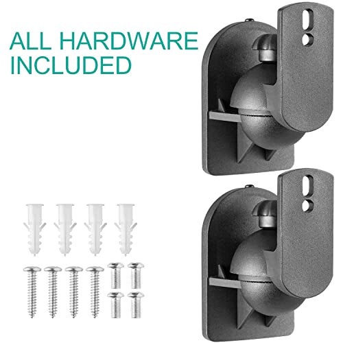Heavy Duty Speaker Wall Mounts with Tilt Swivel