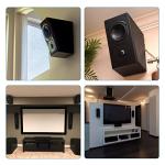 Universal Heavy-Duty Wall Mount Speaker Brackets