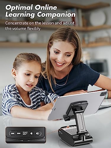 Rolgno Bluetooth Speaker with Phone Stand & HD Sound