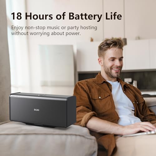DOSS SoundBox Ultra Bluetooth Speaker with Deep Bass