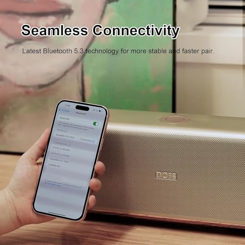 DOSS SoundBox Ultra Bluetooth Speaker with Deep Bass