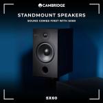 Cambridge Audio SX60 Passive Standmount Speakers - Matte Black