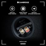 Cambridge Audio SX60 Passive Standmount Speakers - Matte Black