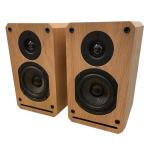 Roxel RBS 300 Oak Bookshelf Speaker with Deep Bass