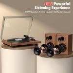 Udreamer Hi-Fi Turntable System with Bluetooth Speakers