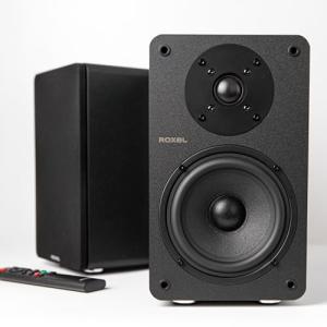 Roxel Onyx High-Power Wireless Bookshelf Speakers