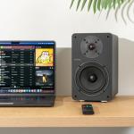 Roxel Onyx High-Power Wireless Bookshelf Speakers