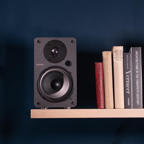 Roxel Onyx High-Power Wireless Bookshelf Speakers