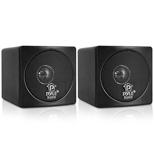 PYLE-HOME PCB3BK Compact Bookshelf Speakers, 7.62 cm