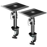 Clamp-On Speaker Stand Mount Set - 2 Pack