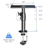 Clamp-On Speaker Stand Mount Set - 2 Pack