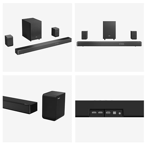 Hisense 5.1.2 Channel Dolby Atmos Soundbar System