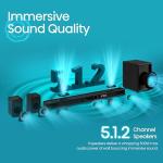 Hisense 5.1.2 Channel Dolby Atmos Soundbar System