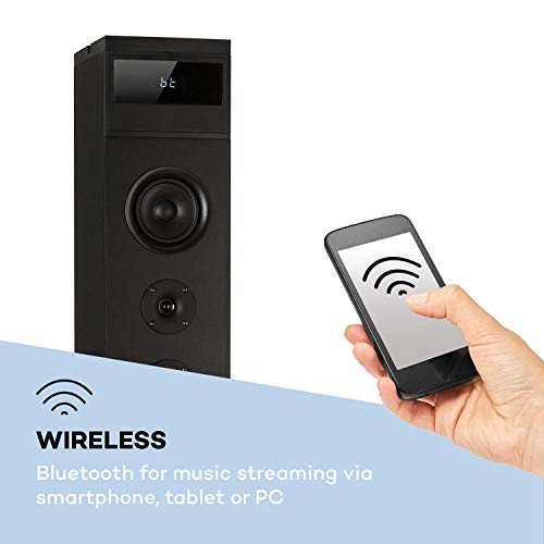 AUNA Karaboom 100 2.1 Bluetooth Tower Speaker