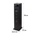 AUNA Karaboom 100 2.1 Bluetooth Tower Speaker