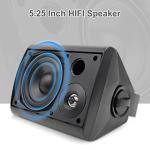Herdio 200W Waterproof Outdoor Speakers for Home