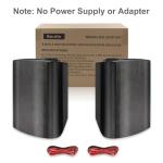 Herdio 200W Waterproof Outdoor Speakers for Home