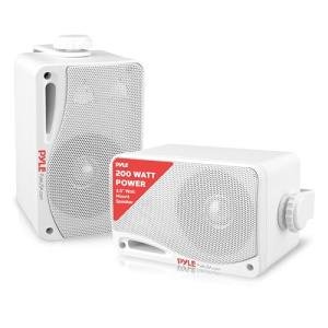 PYLE Waterproof Bluetooth Speakers - Set of Two