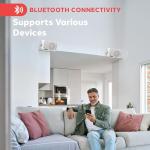 PYLE Waterproof Bluetooth Speakers - Set of Two