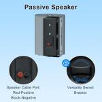 StudioFinix 600W Waterproof Outdoor Speakers - Black Pair